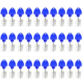 MRbrew Beer Faucet Tap Plug Brush, 30 Pack Draft Beer Tap Plug Sets Tap Cover Beer Line Cleaning Kit Beer Plugs Tap Brush Cleaning Plug Brush for Draft Beer Faucet Cap