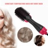 MultiFunctional Hair Dryer Blowing Comb Adjustable Hair Straightening Curler Styling