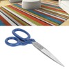 Carpet Scissors Blue 7.1in Stainless Steel Blade Ergonomic Curved Handle