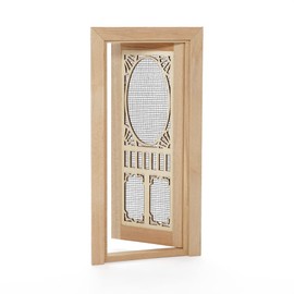 Odoria 1/12 Scale Miniature Door Dollhouse Furniture Accessories