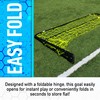 Franklin Sports Premier Steel- Folding Backyard Soccer Goal with All