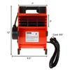 Blower Fan - 3-Speed Heavy-Duty Floor and Carpet Dryer -