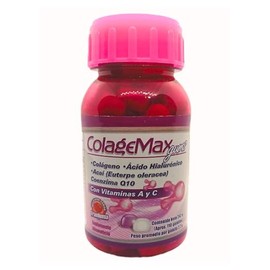 Colagemax Suplemento para una Piel Nutrida, Hidratada y Resistente al Sol, Fortalece Cabello y Uñas y Disminuye Arrugas (Gomitas 242g)