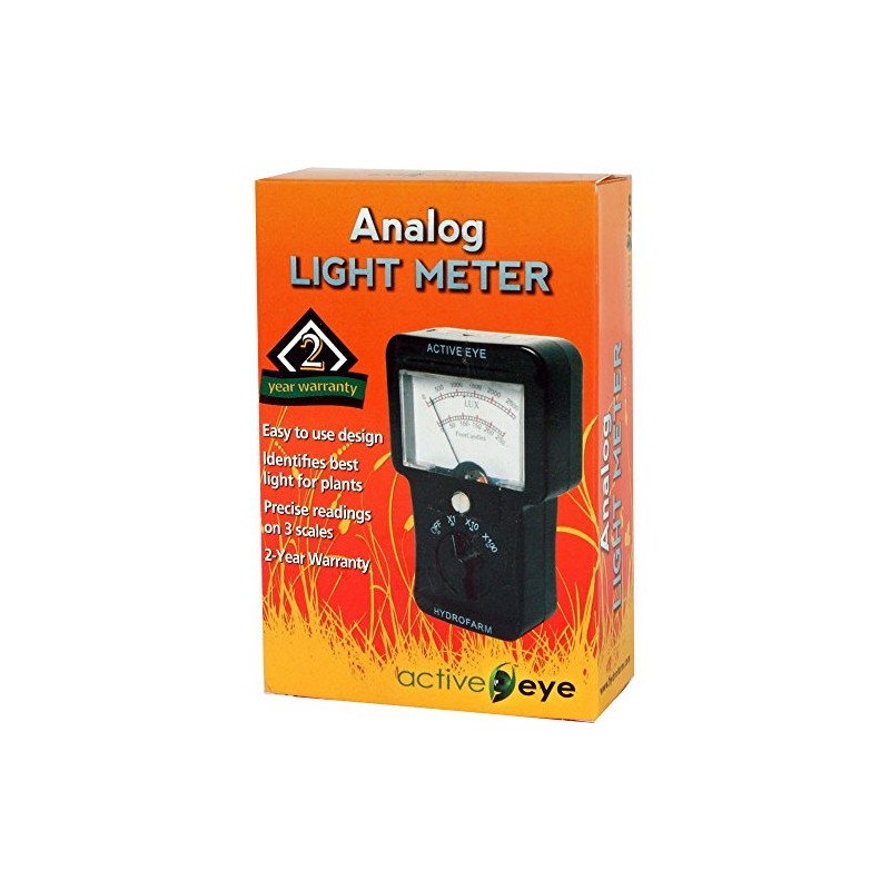 Hydrofarm LG17000 Light Meter, Black