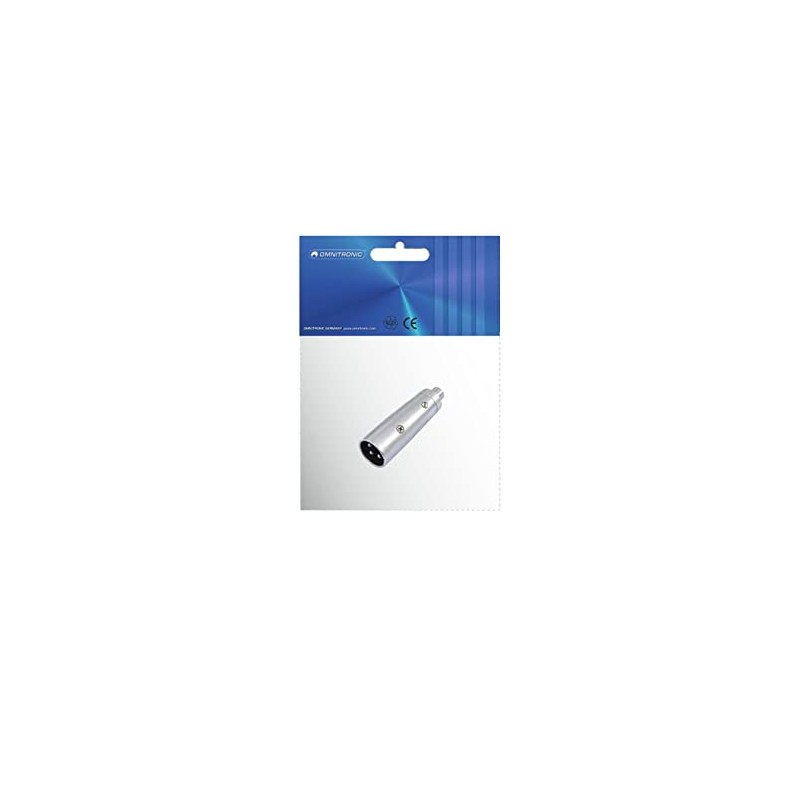 Adapter RCA socket/XLR plug