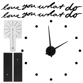 Innovative DIY Wall Clock Stylish Mirror Surface Sticker Clock Modern Home DecorationBlack