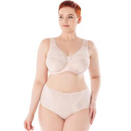 Sermija Women's Comfortable Bra with Underwire - Soft Moisture Regulating - Supportive Comfort Bra Women, cream-coloured, 90G