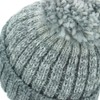 LOUDelephant Wool Knitted Beanie Hat with Bobble -