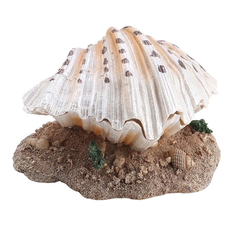 Aquarium Decoration Coral Reef Aerating Action Ornament Fish Tank Shell