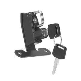 Anti Theft Helmet Lock, Motorcycle Locks Anti-Theft Helmet Security Lock for Honda Rebel CMX 300 500 2017-2023 Motorbike Helmets Hardware Accessories, W/ 2Pcs Keys-Black