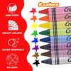 WOSWEL Super Washable Jumbo Crayons Bulk, 4 Pack Crayons with