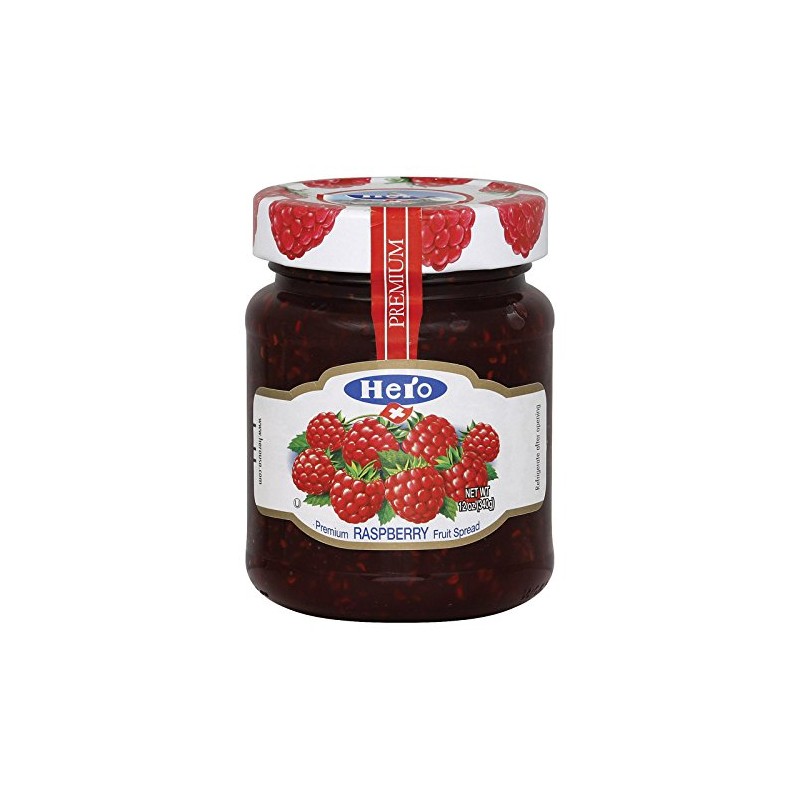 Hero Red Raspberry Premium Fruit Spread Preserve, 12 Ounce