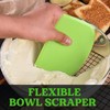 Pastry Baking Bench Dough Scraper - SURDOCA 3 PCs 12x9.5cm/4.72x3.74"