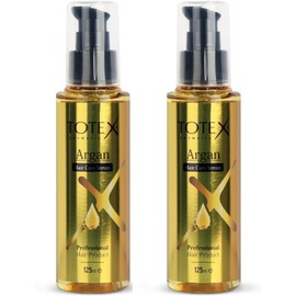 Totex ARGAN Hair Care Serum I Argan Hair Care Serum I Damaged Hair Repair Serum - Anti Split Ends I 125 ml (Pack of 2)
