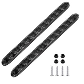 PerfecTech Smoke Lens Red 11 LED Trailer Brake Tail Light, 2 Pack 16” LED Stop Turn Signal Tail Lights Waterproof Brake Strip Red Light for Marine Boats Golf Cart Offroad Truck RV UTV ATV