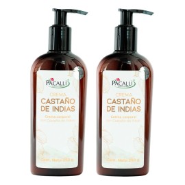 Crema Castaño De Indias 2 Pack Pacalli 250g Piernas Y Pies Castaño De Indias