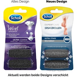 Scholl Velvet Smooth Ultra Strong Replacement Pumice Rollers – 3040422