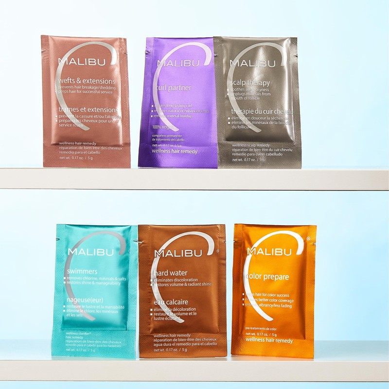 Malibu C Hard Water Wellness Hair Remedy - Removes Hard
