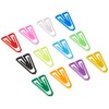 Baumgartens Plastiklips Paper Clip -Medium -500/Box -Assorted