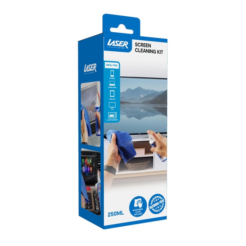 Laser Cleaning Monitor TV Tablet Kit