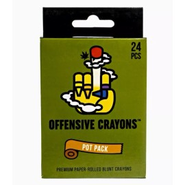 Adult Crayons - Pot Pack Edition (Real Crayons! Gag Gift)