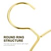 16 Pcs Metal Circle Hanger, Belt Scarf Ring Hanger, No