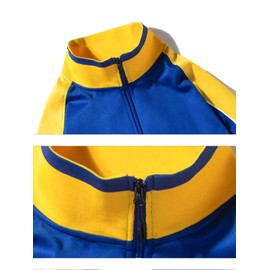 Litteking Men's Tracksuits Sweat Suit Casual Long Sleeve 2 Piece Outfit Sports Jogging Suits Set Blue 2XL