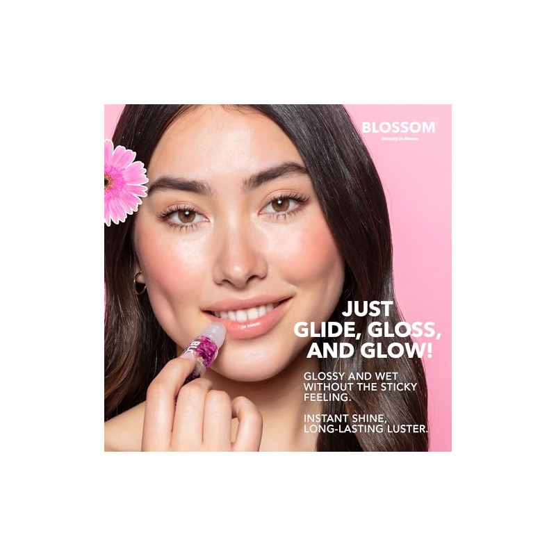 Blossom Roll On Lip Gloss - Mango