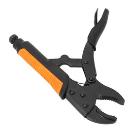 Alicates de Bloqueo Llave de Bloqueo de Silicona y Acero Al Carbono Llave Ajustable con Bloqueo de Mandíbula Alicates de Presión Alicates de Bloqueo (25,4 cm/10 pulgadas)