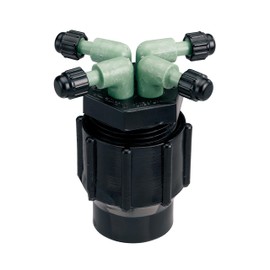 Orbit 67025 Drip Irrigation 4-Port Full-Flow Manifold
