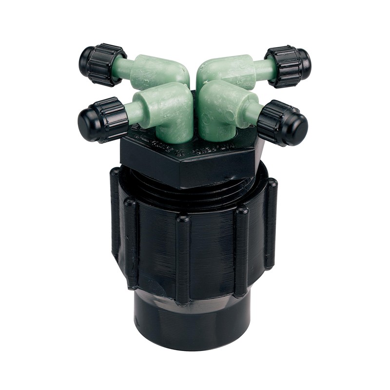 Orbit 67025 Drip Irrigation 4-Port Full-Flow Manifold
