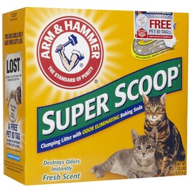 Arm & Hammer Super Scoop Clumping Litter Fresh Scent, 20lb