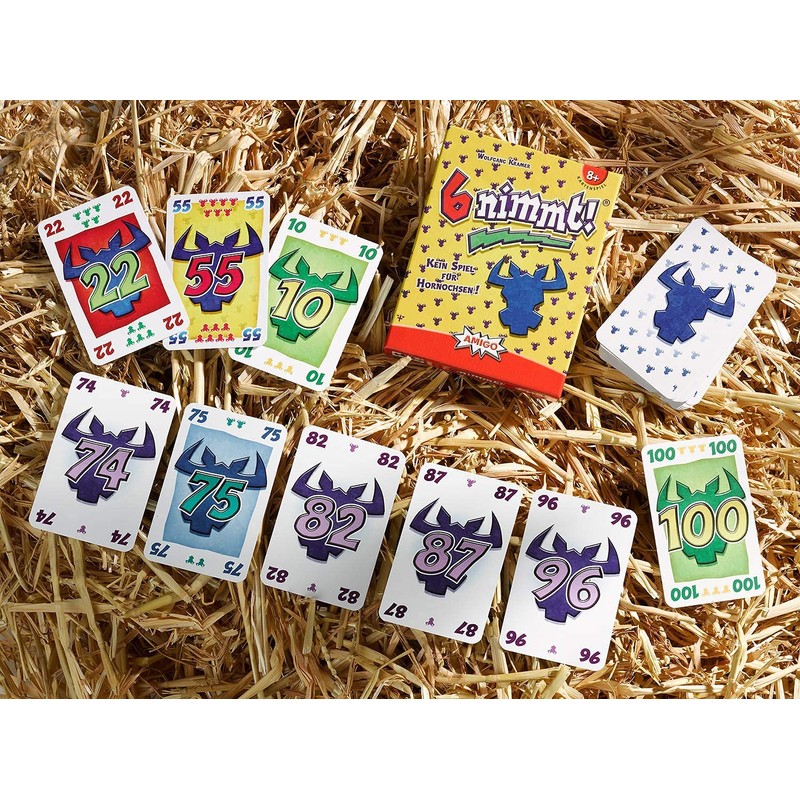 6 nimmt! / Nimt (Japanese instruction manual included)