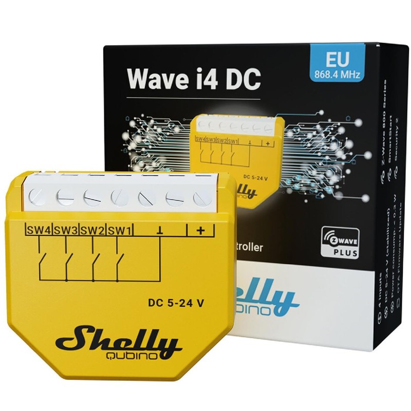 Shelly Qubino Wave i4 DC | Pack of 2 |