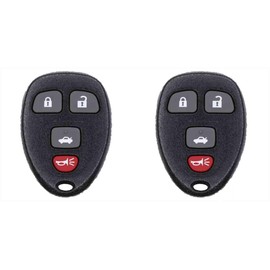 Eye4Techs Car Key Fob Keyless Entry Remote for Pontiac Torrent 2007-2009 FCC OUC60270 OUC60221 Part Number 15913420 20868852 20669056 (All PN's are Interchangeable) - 2 Pack