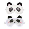 EJUFNS 2 Pieces Of Panda Eye Masks, Adjustable Elastic Eye
