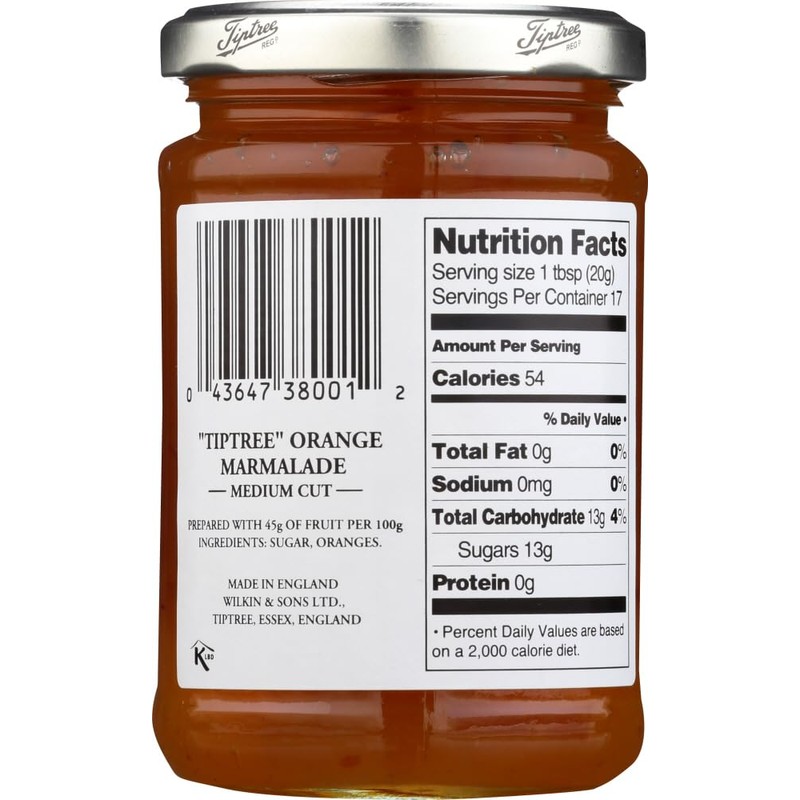 TIPTREE MARMALADE ORANGE, 12 OZ