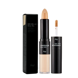 THE FACE SHOP Dual Veil Concealer EX, No. 201 Apricot Beige