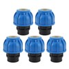 5PCS Plumbing Fittings Water Pipe Quick Connector Coupling Kit Female
