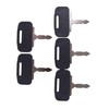 SUKATC 5PCS 3813361M1 Ignition Key Compatible with Massey Ferguson Tractor