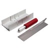 SMB Precision Metal Mitre Box With Razor Saw (1/4/10/25/100) (4)