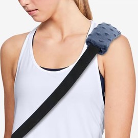 SHDGFB 2 Pockets for Padded Shoulder Straps and One Shoulder Strap for Shoulder Bags with a Cushion and Elbow for Wounded Hands, Women, Men and Children (Dark Blue)