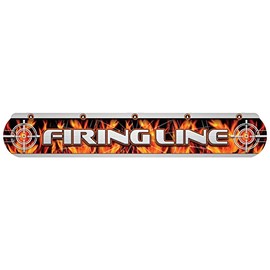 Dart World Firing Throwline 47559 - Professional Quality Self-Adhesive Dart Mat for Accurate Throwline Placement