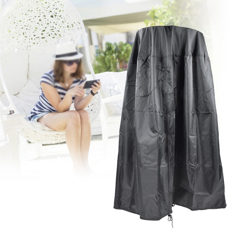 Outdoor Swing Hanging Chair Dustproof Waterproof Protection Cover with Zipper
