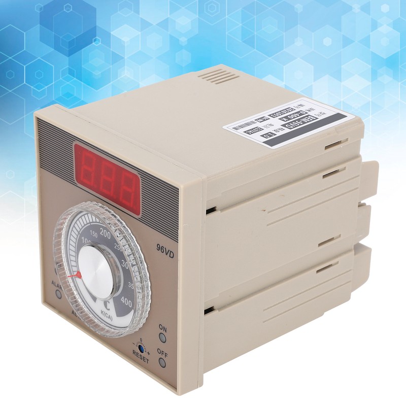 BERM Digital Display Temperature Controller Adjuster Thermostat with Knob BEM-96VD