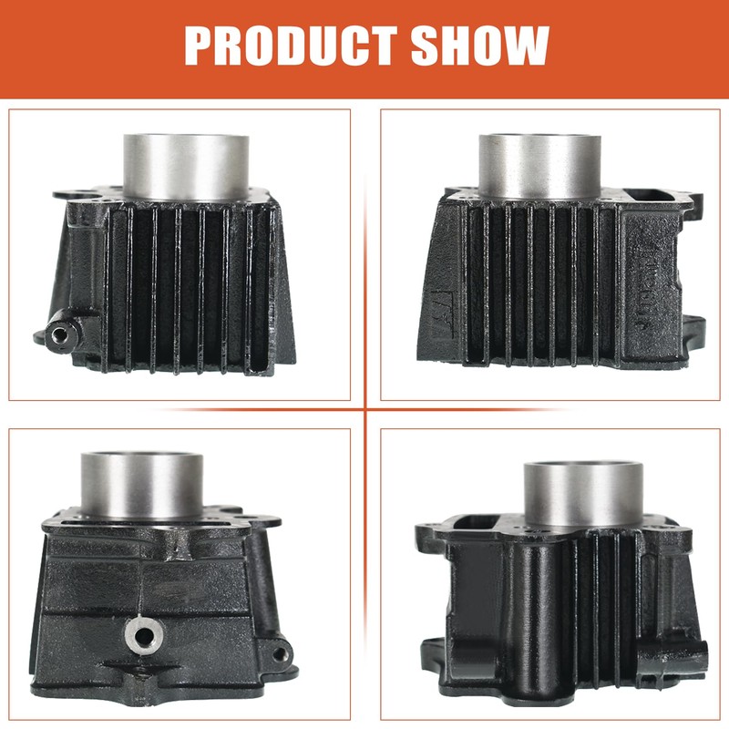 labwork 50cc Cylinder and Piston Repair Kit Replacement for Honda