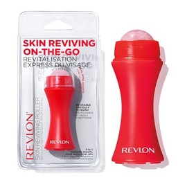 Revlon Rodillo revitalizador de la piel con cuarzo rosa para revitalizar y aclarar todo el día, compacto y reutilizable, suave para la piel