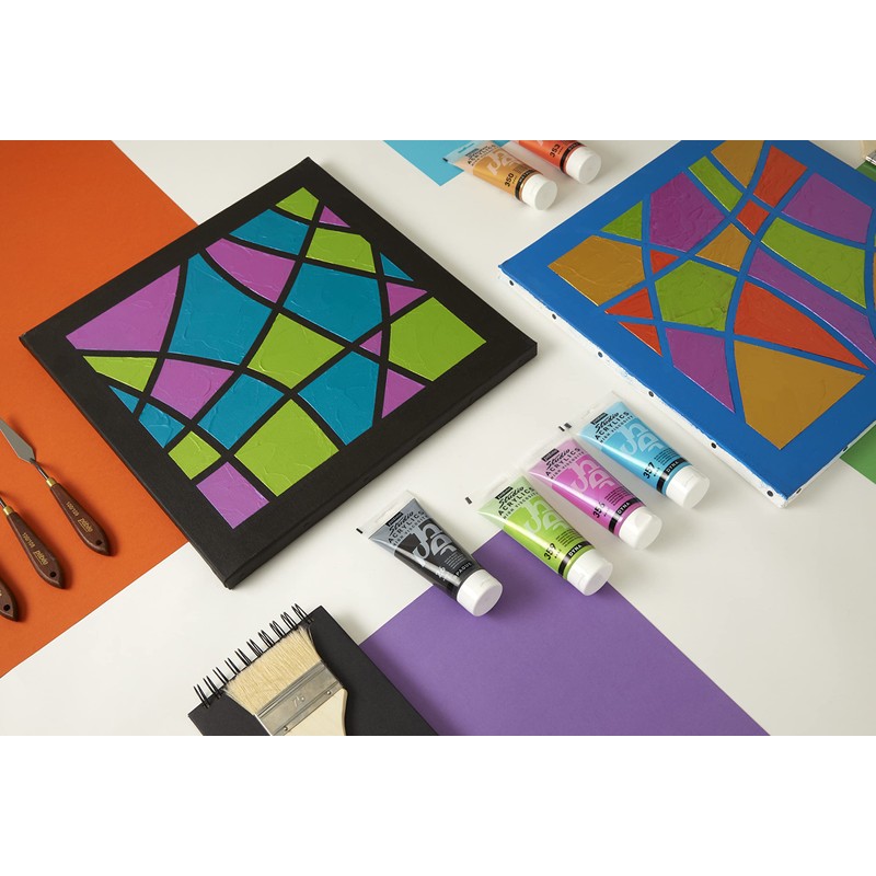 Pebeo Studio 250ml Acrylic Tube - Cadmium Red Hue