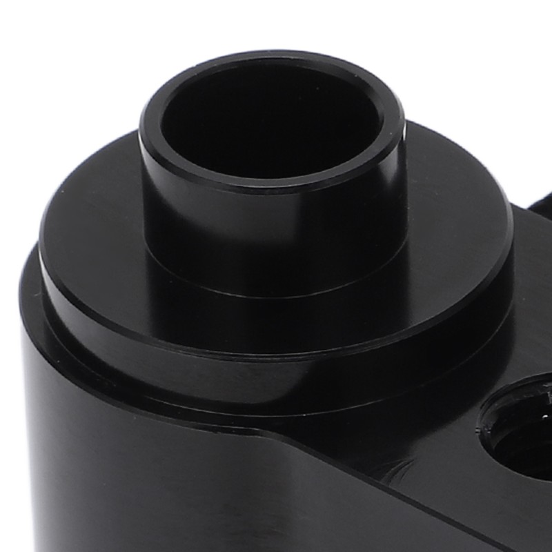 AC Compressor Fitting 90° Turn Angle 6061‑T6 Billet Aluminum Alloy