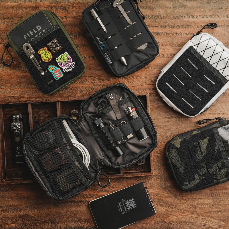 TACTICAL GEEK EDC Compact Waist Pocket Pouch, Men EDC Pouch